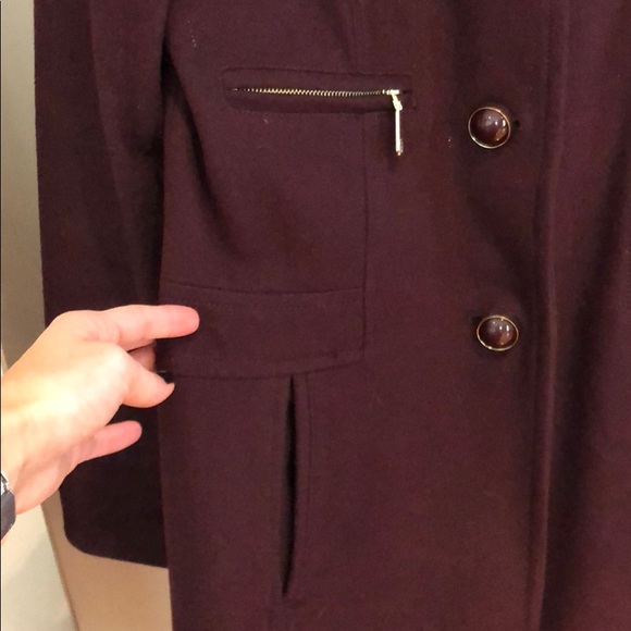 Vince Camuto Burgundy Winter Coat - FINAL SALE - Picture 3 of 6